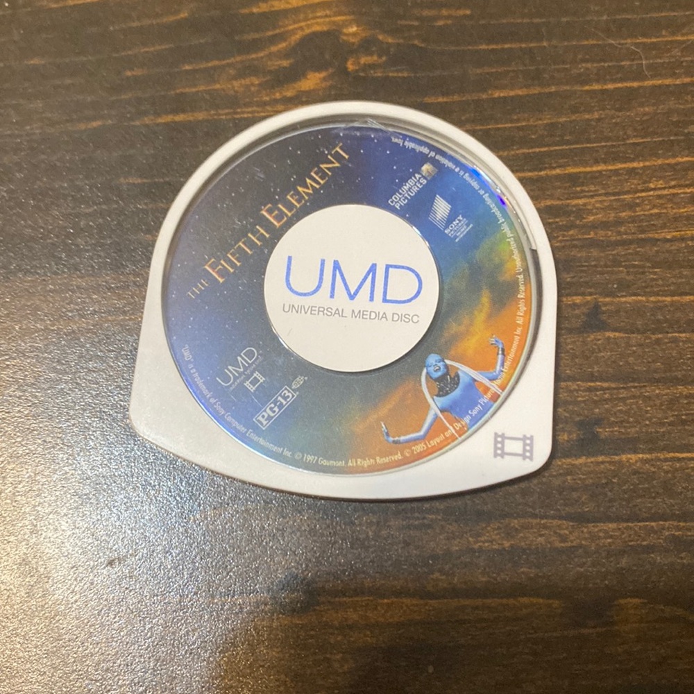 The Fifth Element UMD video for PSP